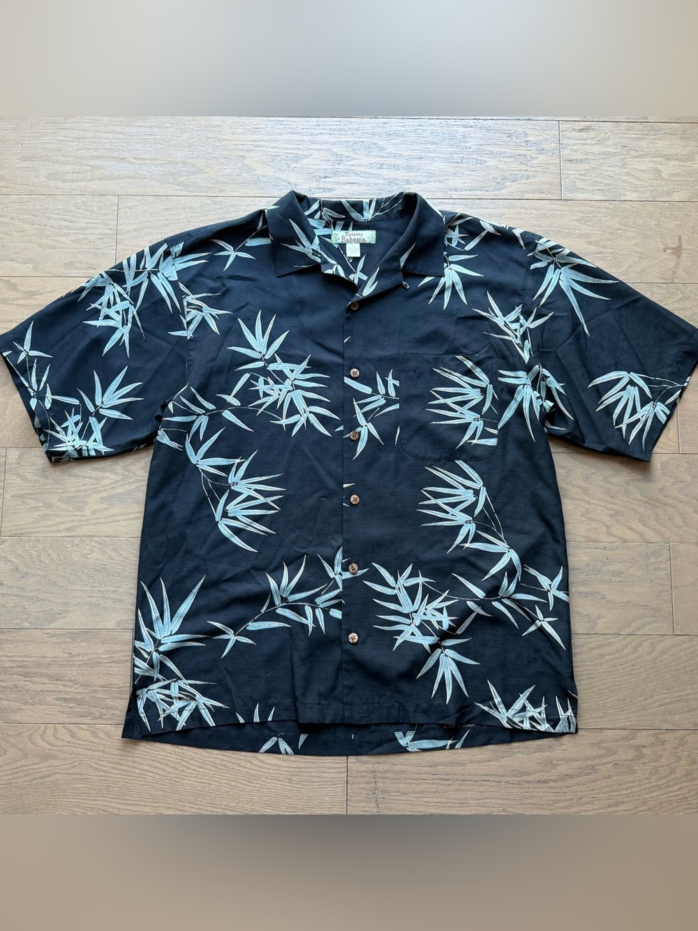 Vintage Tommy Bahama tropical silk button-up